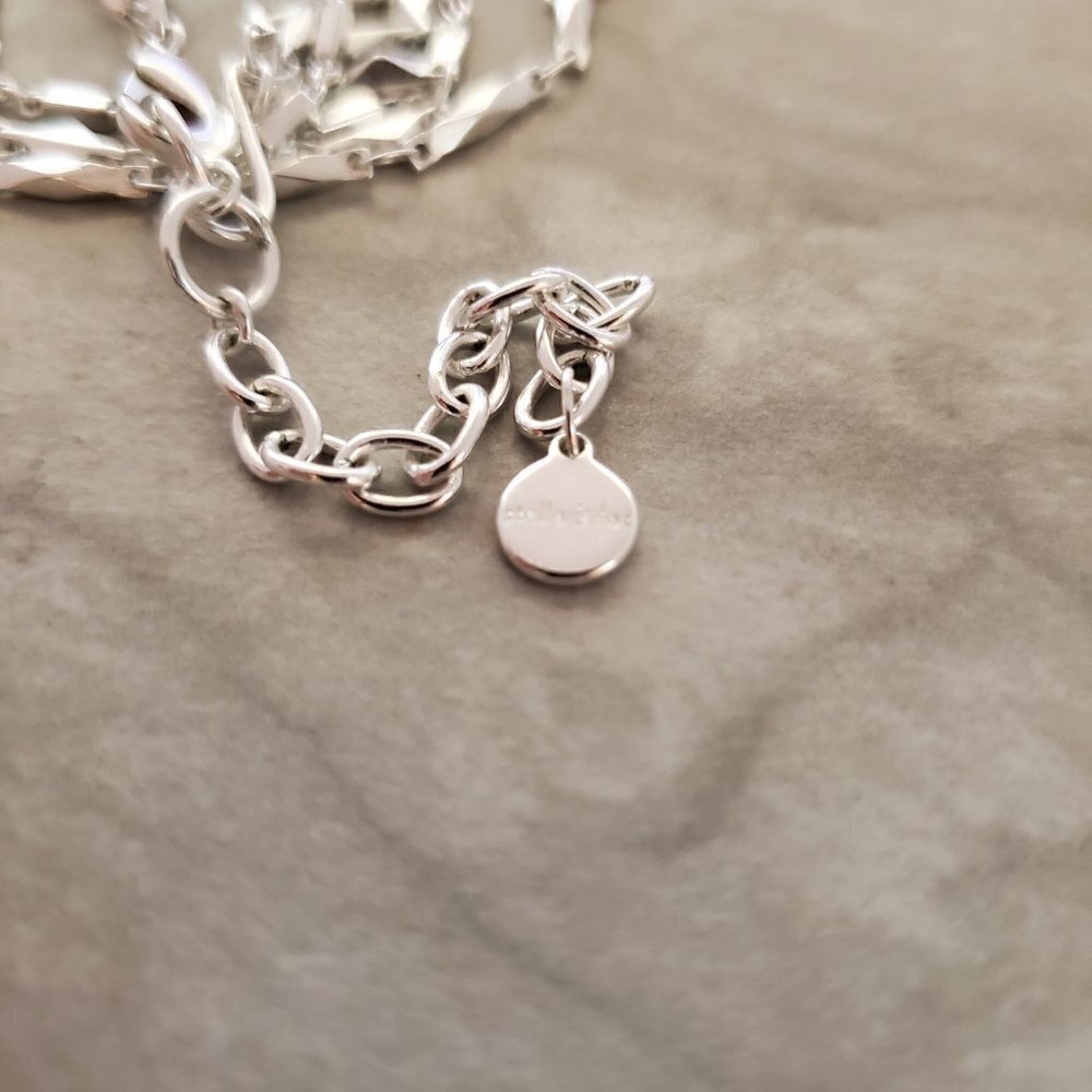 ✨ Stella and Dot Mother Of Pearl Aurelia 3 in 1 Necklace ✨ - Picture 9 of 11